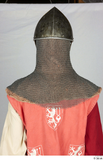  Photos Medieval Knight in cloth armor 6 head helm mail hood medieval clothing plate armor 0005.jpg